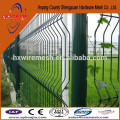 PVC coat Garden Wire Mesh Fence with round post \ peach post\square post